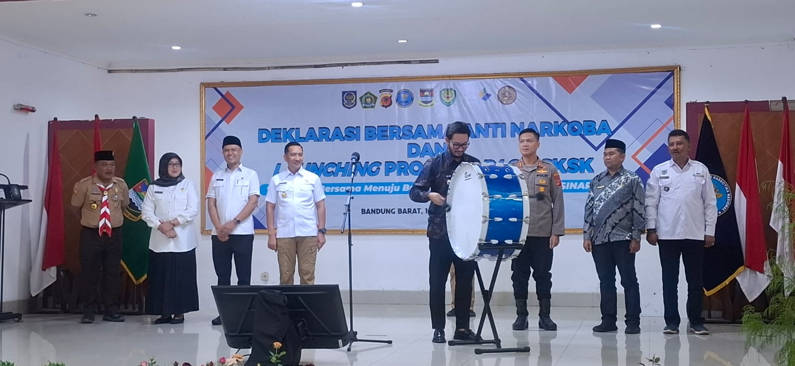   BNNK Bandung Barat Deklarasi Anti Narkoba, Bupati Bandung Barat Berkomitmen Dukung Program P4GN